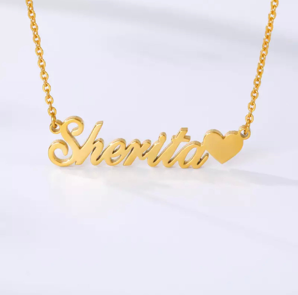 Custom Name Plate Necklace